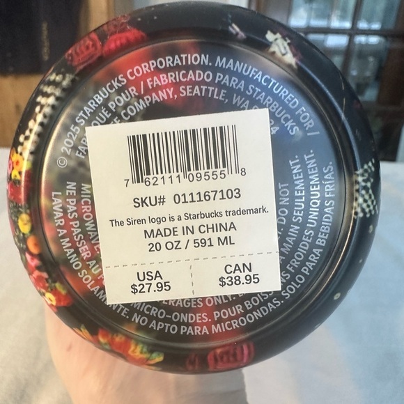 Starbucks+Farm Rio Collaboration Limited Edition Tumbler Insulated 8 Hr Cool NWT - Picture 10 of 10